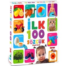Için Ilk 100 Sözcük Kelime Zeka Kartları Eğitici Yeni Doğan Kartları