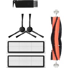 Vacuum Mop 2 Ultra Xiaomi Uyumlu Yedek Mopsuz Fırça Filtre-6 Parça, Robotyedek, Renk8
