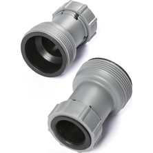 Flowclear Yer Üstü Filtre Pompası Havuz Hortumu Adaptörü, Hortum Çapı 1,5 "(38 Mm) Ölçer ve 1,25" (32 Mm) Çaplı Havuz Vanalarına Bağlanır