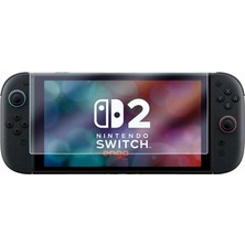 Ekran Koruyucu 7.9 Inç 9h Parlak Nano Koruma Oyun Konsolu Nintendo Switch 2 ile Uyumlu