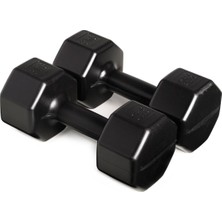 3 kg Dambıl X2 Adet= 6 kg Siyah