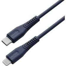 USB C - Lightning Kablosu, Tip C - Yıldırım Kablosu, USB C Şarj Cihazı, Mfi Onaylı, Hızlı Şarj Cihazı, iPhone 13/12 Pro Max/11/x/xs/xr, Ipad, Airpod, 4 Ft. (Lacivert) Için Şarj Kablosu