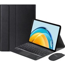 Honor Pad X9 11.5 Inch Tablet Bluetooth Touchpad Klavye + Bluetooth Mouse + Standlı Kılıf - Bkk7 Siyah