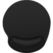 Mountain Bilek Destekli Mousepad – Ergonomik Tasarım, Ofis ve Oyun Için Siyah