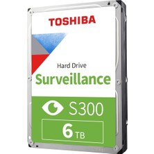 S300 6tb Video Surveillance HDD – 3.5”, 256MB Cache, HDWT860UZSVA