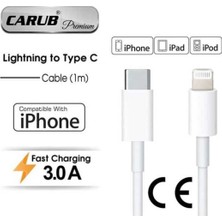 Ekolmaks Hızlı Sarj Cihazı 3,0A Usb-Type-C 1 mt Kablolu
