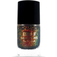 Kozmetik Flakies Nail Polish Oje Red - Gold - Green