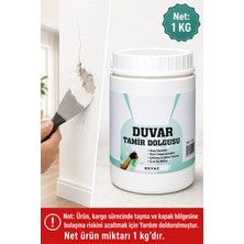 Arkhelais Duvar Tamir Macunu - Duvar Tamir Dolgusu - Derin Boşluk Doldurucu Alçı Sıva Zemin Tamir Macunu 1 kg