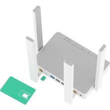 Runner 4g N300 Wi-Fi Mesh Ebeveyn Kontrol Fiber Vpn Router 4g Modem Cat.4 4X100MBIT/S KN-2212