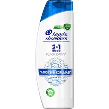 & Shoulders Klasik Bakım 2'si 1 Arada Kepeğe Karşı Etkili Şampuan 350 ml