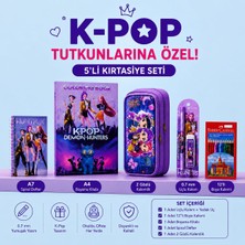 PeriMila K-Pop Karakterli Figürlü Eğlenceli Kırtasiye Seti 6'lı
