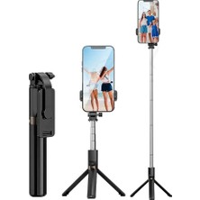 Akıllı Telefonlar Için Tripod Ultra Hafif 360 Derece Dönebilen Başlık Android ve iPhone ile Uyumlu Katlanabilir Video Kaydı Için Sabitleyici G5 (Model G5)