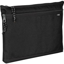 Dual Zip Folder -Iki Bölmeli Dosya Çanta A4 (Siyah)