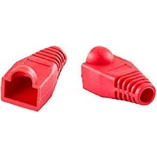 SL-RJ40 RJ45 25 Li Paket Kırmızı Jack Kılıfı