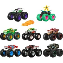 Wheels Monster Trucks 1:64 Ölçekli Araçlar, Dev Tekerlekler ve Koleksiyon Tekerlekleri, FYJ44
