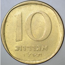 Banknoting Israil 10 Agorot 1960.