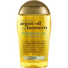 Yenileme+Argan Yağı Fas Penetran Saç Yağı Tedavisi, Nemlendirici ve Güçlendirme Ipeksi Saç Yağı Tüm Saç Tipleri Için, Paraben Içermez, Sülfatlı Yüzey Maddeleri Içermez, 3.3 ml
