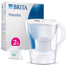 Marella Cool 2x Maxtra Pro All-In-1 Filtreli Su Arıtma Sürahisi Beyaz
