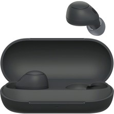 Sony WF-C700N Kablosuz, Bluetooth, Gürültü Önleyici Kulaklık (Bluetooth Çok Noktalı Bağlantıya Sahip Küçük, Hafif Kulaklık, Ipx4, 20 Saate Kadar Pil Ömrü, Hızlı Şarj, Ios ve Android) Siyah