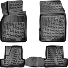 Renault Megane 3 Hb 2009-2016 Uyumlu 3D Havuzlu Paspas