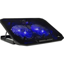 Classone Mila Serisi M2 13-17 Inch - Mavi Led,2 Fan,2 USB Gaming Notebook Soğutucu Standı