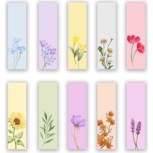 Adet Çiçekler Kitap Ayracı (40X145 Mm)
