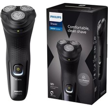 3000X Serisi Erkek Tıraş Makinesi, Powercut Bıçak Teknolojisi, 5d Esnek Başlık, Islak ve Kuru Kullanım, Hassas Düzeltici, Cilt Koruma Özellikli, X3021/00