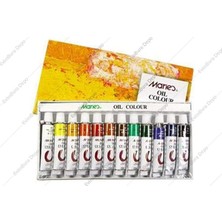 12 ml 12 Renk Yağlı Boya