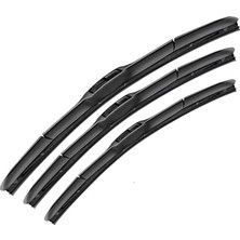 Hibrit Ön ve Arka Silecek Seti Hyundai Getz 2002-2011 ile Uyumlu