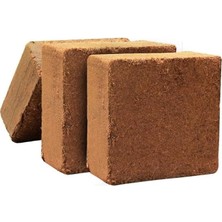 Çiçekçilik 60-65 Lt Sıkıştırılmış Hindistan Cevizi Torfu - 4-5 kg Blok Ithal Organik Cocopeat Kokopit