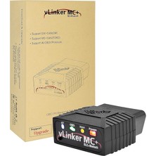 Vlinker Mc+(Bt3.0/ble4.0) ELM327 Için Tarama Bluetooth Obd2 Araç Teşhis Ms Can Oto Aracı Android & Ios ve Pencere