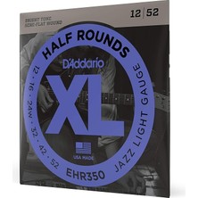 EHR350 Elektro Tel Set Half Round Jazz Lıte