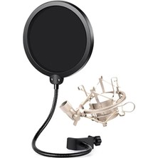 PS-01SMX Pop Filter + Metal Gri Shock Mount Set