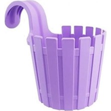 Tekli Askılı Balkon Saksı