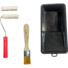 Kadife Rulo Fırça Seti 10CM Tek EBAT,KAP+KADIFE2LI+EKO3FIRÇA EH469