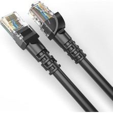 10 Metre Cat6 Network-Ağ-Ethernet Kablosu Siyah
