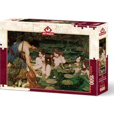 Puzzle Hylas ve Su Perileri, 1896, 1500 Parça Puzzle