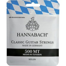 500MT Klasik Gitar Için Tel Seti Medium Gerginlik, Disk Telleri: Naylon, Bas: Naylon Çekirdek Gümüş Kaplama Bakır Tel ile Sarılmış