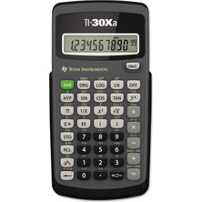 Instruments TI30XA TI-30XA Bilimsel Hesap Makinesi, 10 Haneli LCD