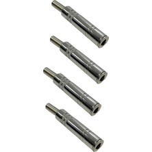 Merz SFC-FD63-4X Metal 6.35MM Dişi Jack 6.35MM Dişi Uzatma Jak (4 Adet)