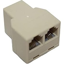 RJ11 Çoklayıcı 2 Port Telefon Çoklayıcı 2 Li Hat Çoklayıcı Telefon Hat Çoğaltıcı