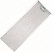Filtre Sıemens Uyumlu - Bosch Uyumlu - Franke Uyumlu Davlumbaz Aspiratör 18,6 x 51,5 cm Alüminyum Filtresi (Alüminyum)