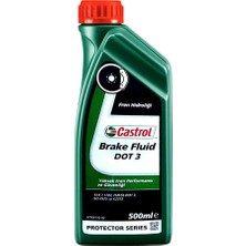 Brake Fluid Dot 3 500 ml Fren Hidrolik Sıvısı