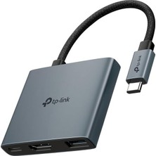UH3020C, 4K 60Hz Hdmı, 100W Hızlı Şarj, 1x Type-A, 3'ü Bir Arada Usb-C Hub