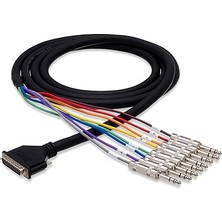 8'li DB25-TRS Snake Kablo 2 M (DTP-802)