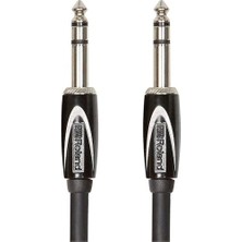 Black-Serisi Stereo Bağlantı Kablosu – 6,3 mm -Trs Jak, Uzunluk: 3 M – Rcc-10-Trtr