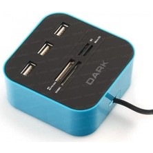 Dk Ac UCR202BL USB Microsd/sd/mmc/m2/ms Pro Duo Kart