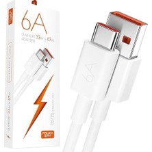 To Usb-A, Pd, 67 Watt, 6 Amper, 1 Metre, Şarj Data Kablosu, M6, Powerway,