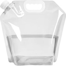 Outdoor Kamp Piknik Su Bidonu 10 Litre Şeffaf