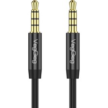 3.5mm Jack Trrs Hi-Fi Aux Mikrofon ve Ses Kablosu 5 Metre